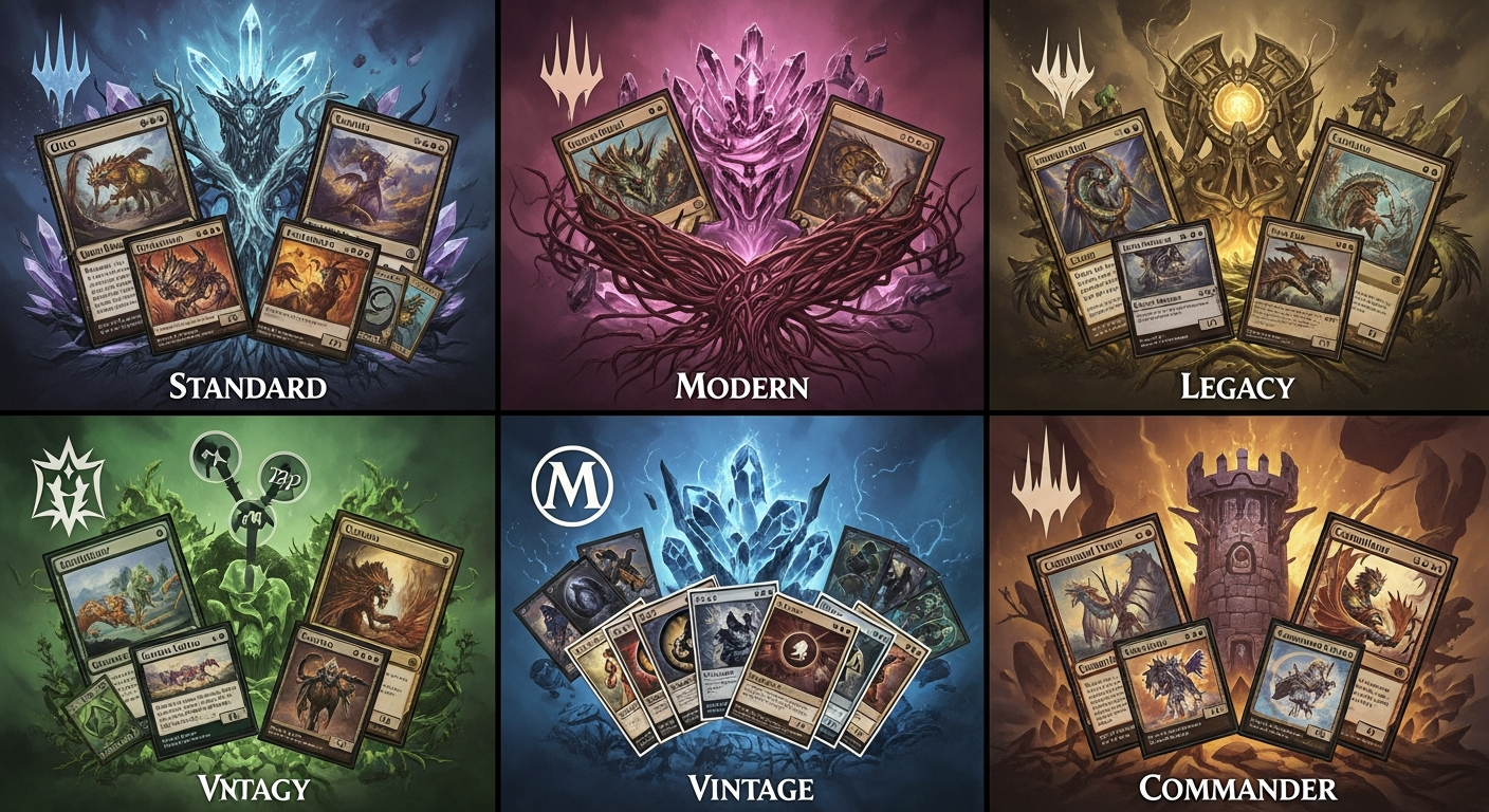 Magic: The Gathering Format Guide — Standard, Modern, Legacy, Vintage &amp; Commander